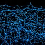 COS cell labeled for microtubules and imaged by STORM